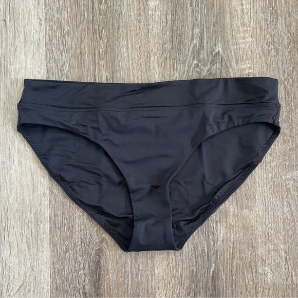 New With Tags prAna Black Summer Wave Bikini Bottoms Size Medium - Picture 9 of 11
